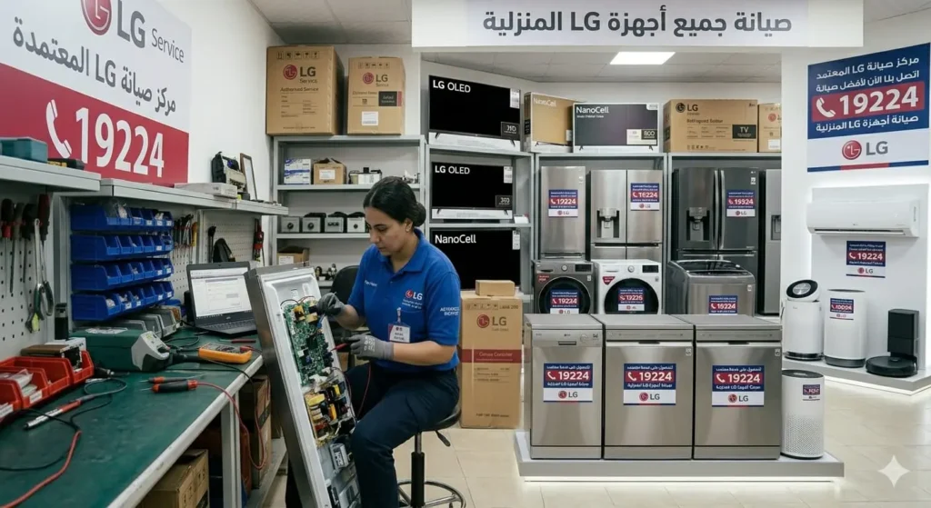 مميزات صيانة ال جي